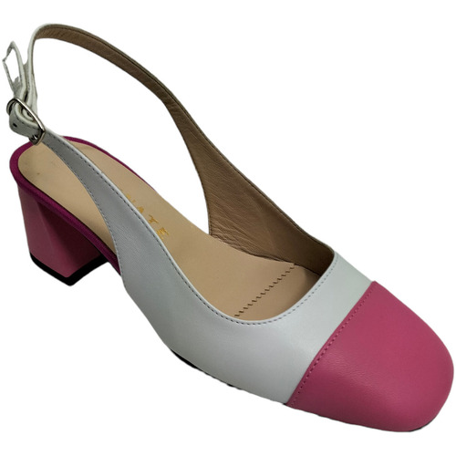 Chaussures Femme Comme Des Garcon Brunate 51225-BIANCO-ROSA Blanc