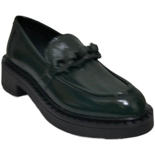 Chaussures Femme Mocassins Frau 97Z2-VERDE Vert