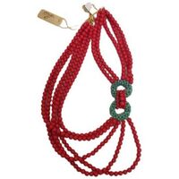 Montres & Bijoux Femme Colliers / Sautoirs Mya Accessories P11120-ROSSO-TURCHESE Rouge