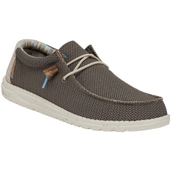 Chaussures Homme Mocassins Hey Dude Wally Eco Stretch Vert