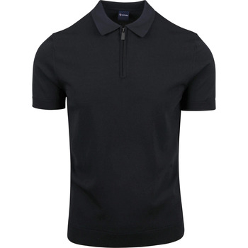 Vêtements Homme T-shirts & Polos Suitable Polo Demi-Zip Marine Bleu