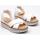 Chaussures Femme Sandales et Nu-pieds Isteria 23095 Beige