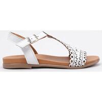 Chaussures Femme Sandales et Nu-pieds Top3 23496 Blanc