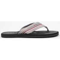 Chaussures Homme Tongs rosso Tommy Hilfiger CORPORATE HILFIGER BEACH SANDAL Gris