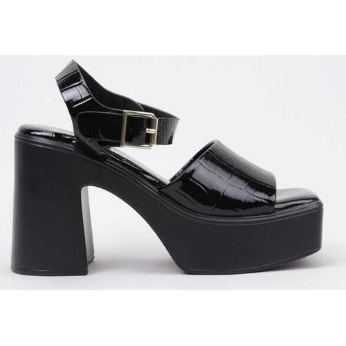 Chaussures Femme Moyen : 3 à 5cm Krack VARNISHED Noir