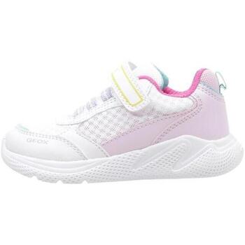 Chaussures Fille Baskets basses Geox J SPRINTYE GIRL A Blanc