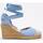Chaussures Femme Espadrilles Senses & Shoes naranjas DARE Bleu