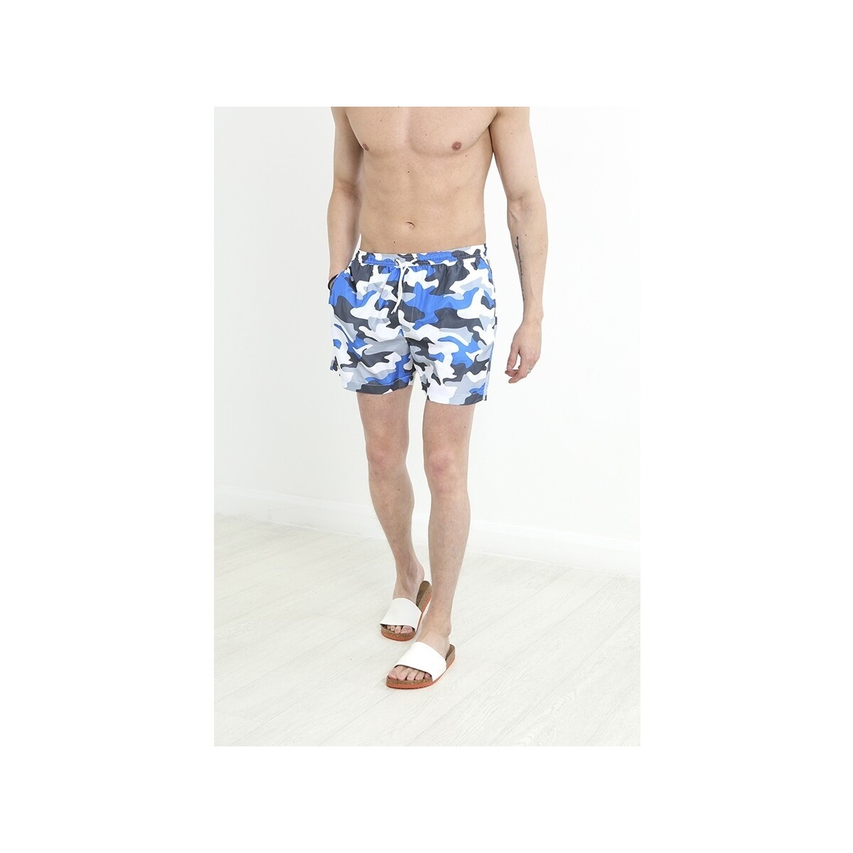 Vêtements Homme Shorts / Bermudas Brave Soul 1746 Bleu