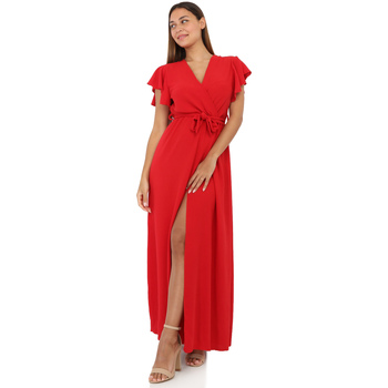 Vêtements Femme Robes La Modeuse 66665_P155371 Rouge