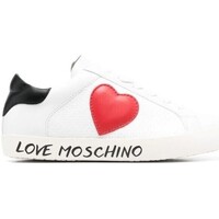 Chaussures Femme Baskets mode Love Moschino  Blanc