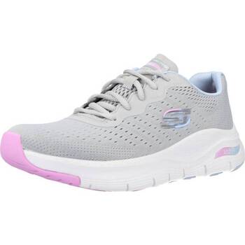 Chaussures Femme Baskets mode Skechers ARCH FIT-INFINITY COOL Gris
