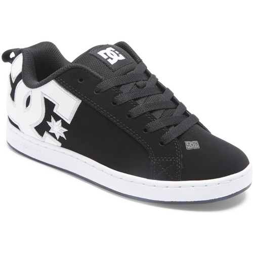 Chaussures Fille Chaussures de Skate DC Shoes Court Graffik - black/white stencil