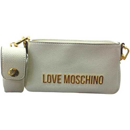 Sacs Femme T-shirts manches longues Love Moschino  Blanc
