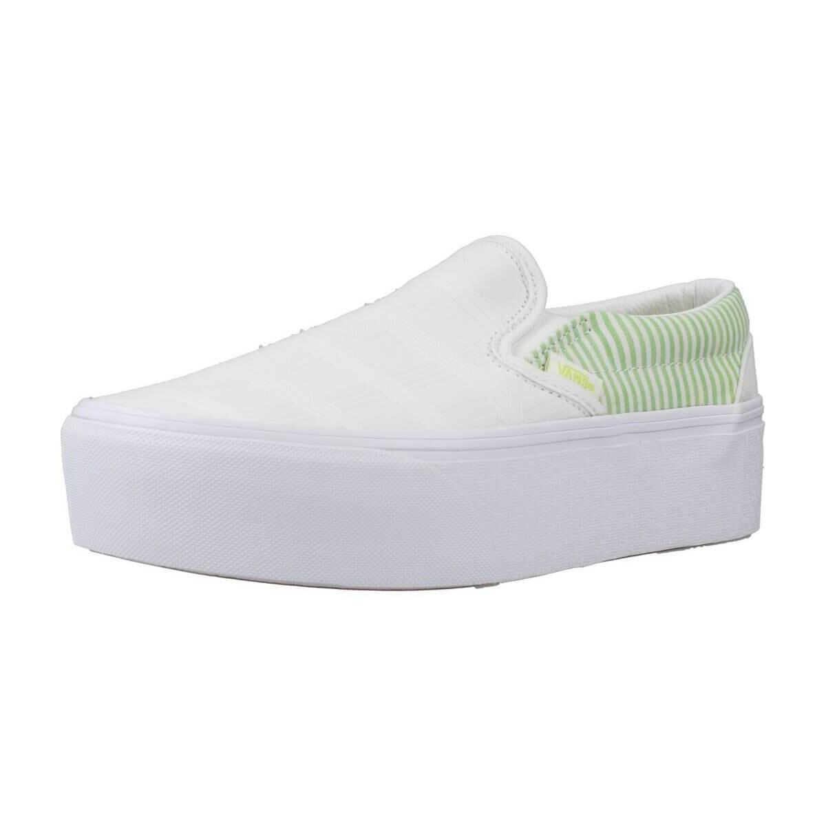 Chaussures Femme Baskets mode Vans CLASSIC SLIP-O Blanc