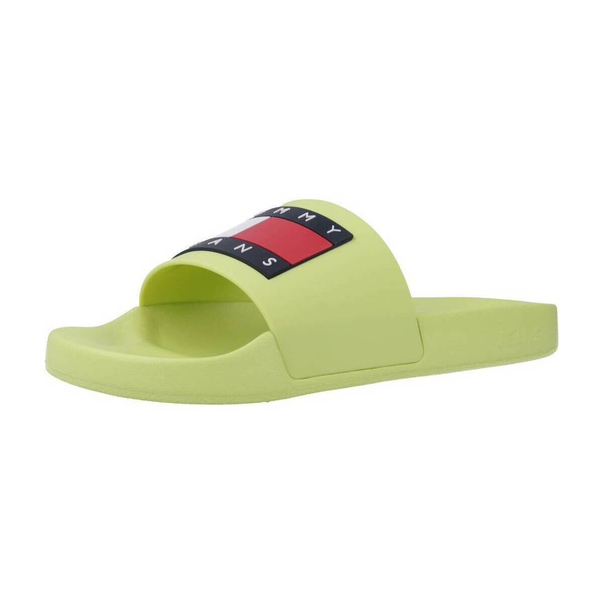 Chaussures Femme Tongs Tommy Jeans FLAG POOL SLD ESS Jaune