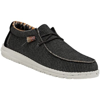 Chaussures Homme Mocassins Hey Dude Wally Knit Gris