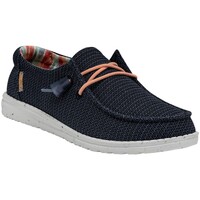 Chaussures Femme Sandales et Nu-pieds Hey Dude Wendy Eco knit Marine