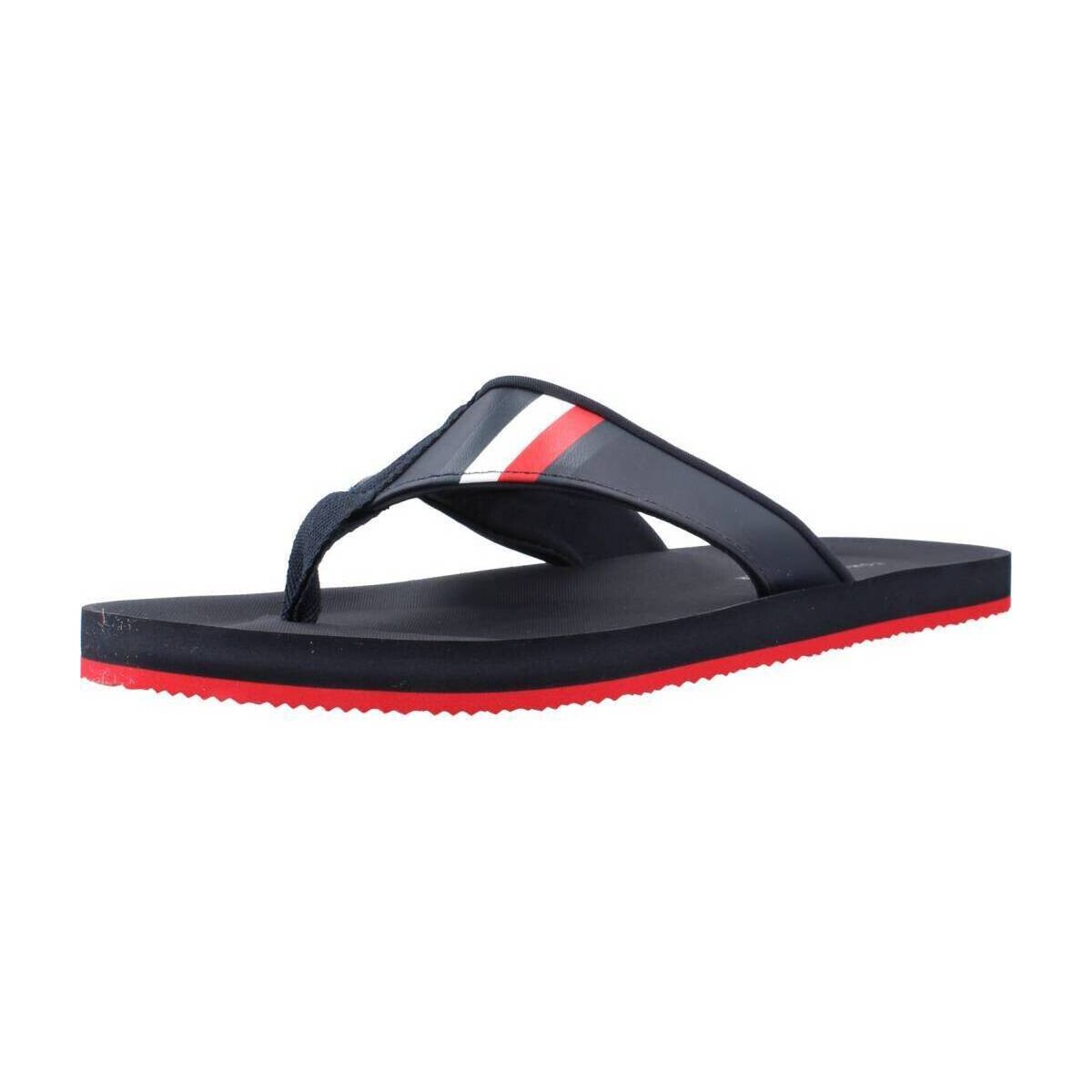 Chaussures Homme Tongs Tommy Hilfiger COMFORTABLE PADDED BEACH Bleu