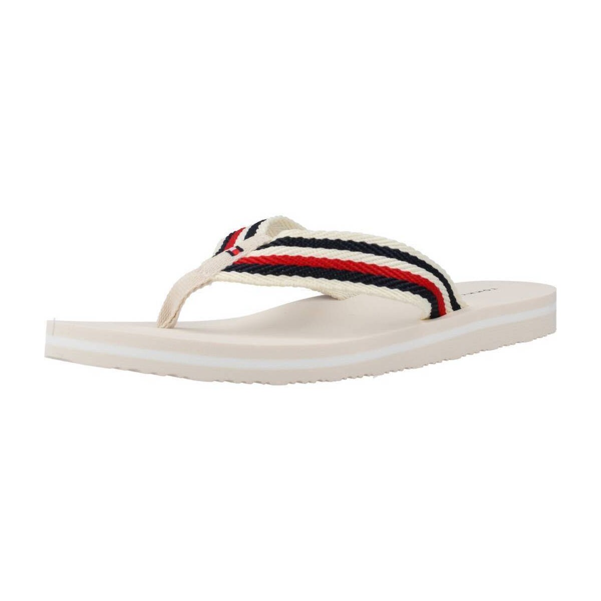 Chaussures Femme Tongs Tommy Hilfiger ESSENTIAL Beige