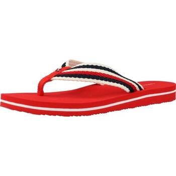 Chaussures Femme Tongs Tommy Hilfiger ESSENTIAL COMFORT Rouge