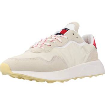 Chaussures Femme Baskets mode Tommy Jeans NEW RUNNER Beige