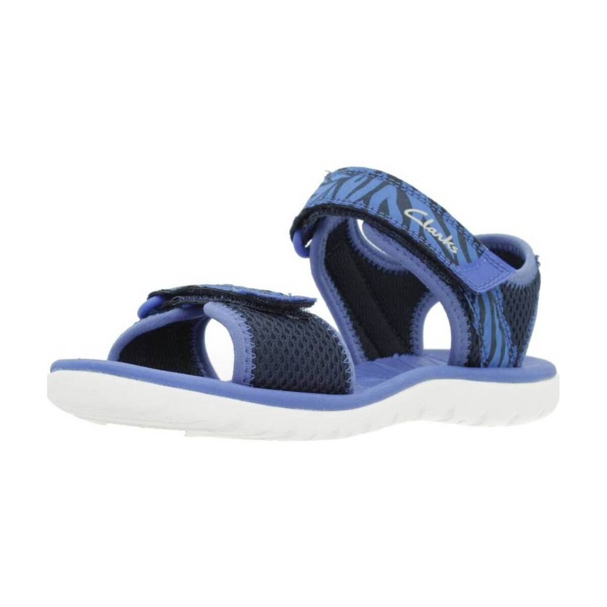 Chaussures Garçon Tongs Clarks SURFING TIDE K Bleu