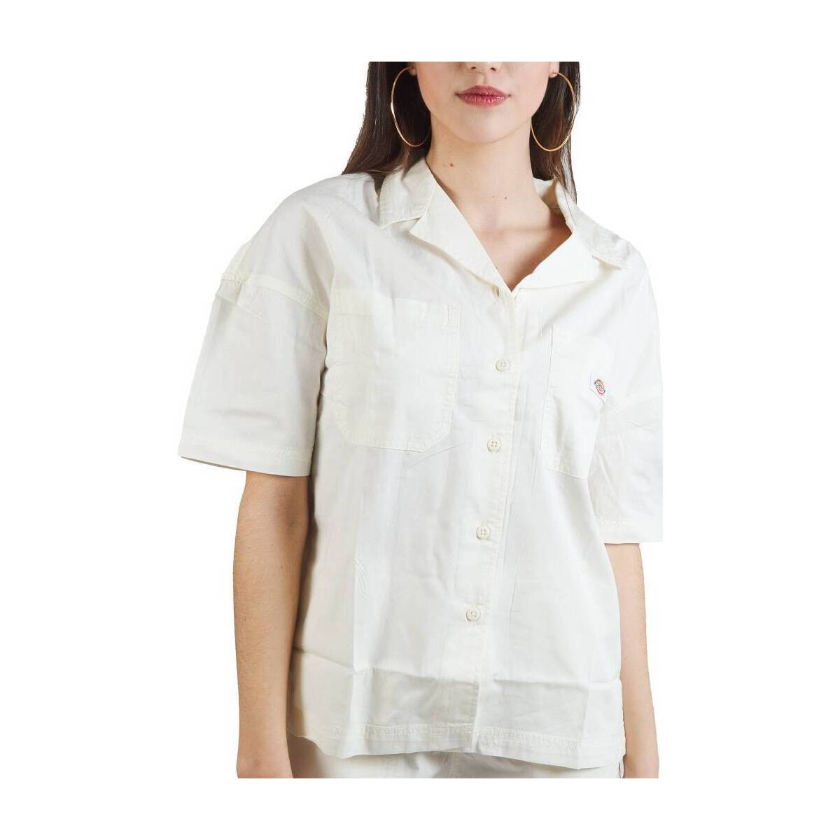 Vêtements Femme Chemises / Chemisiers Dickies VALE SHIRT W Blanc