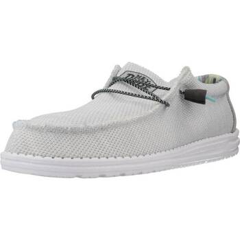 Chaussures Homme Baskets basses Hey Dude WALLY SOX TRIPLE NEEDLE Blanc