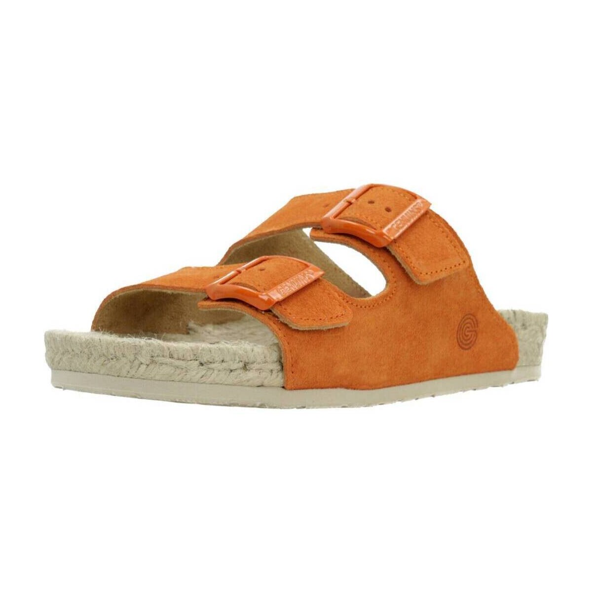 Chaussures Femme Sandales et Nu-pieds Genuins INCA Orange