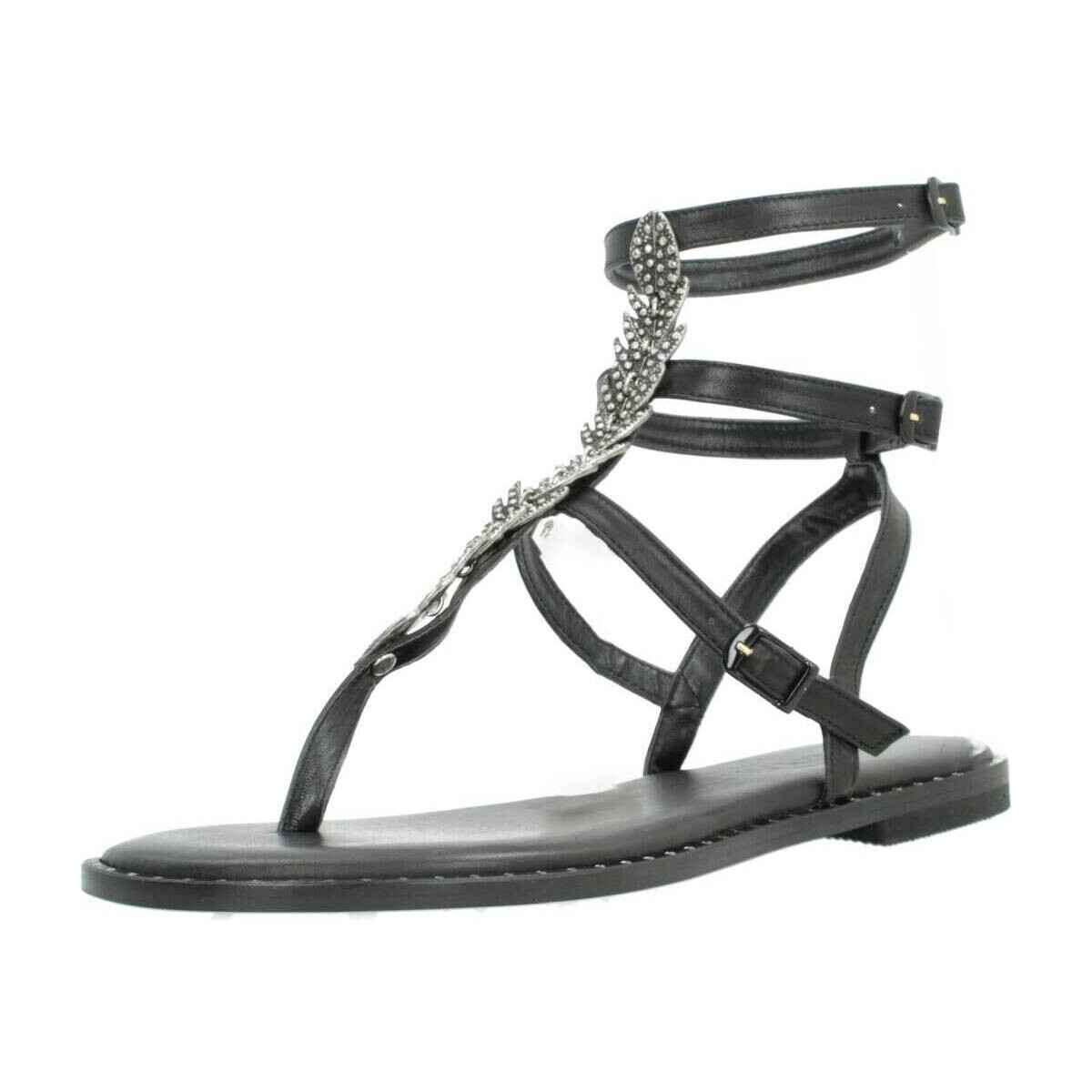 Chaussures Femme Sandales et Nu-pieds Caryatis 621009C Noir