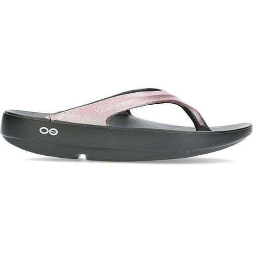 Chaussures Tongs Oofos TONGS  OOLALA LUXE 1401 rose
