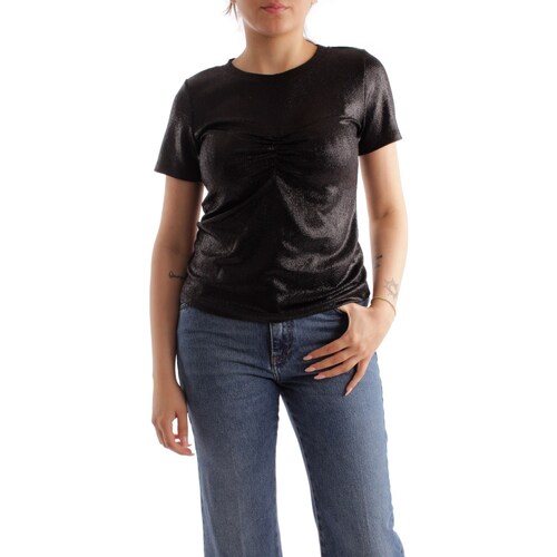 Vêtements Femme T-shirts manches courtes Emme Marella LARGO Noir