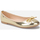 Chaussures Femme Ballerines / babies La Modeuse 66495_P154592 Doré