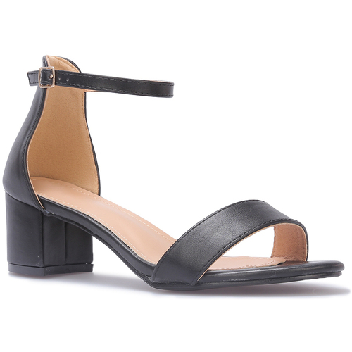La Modeuse 66593_P155069 Noir - Chaussures Sandale Femme 25,99 €