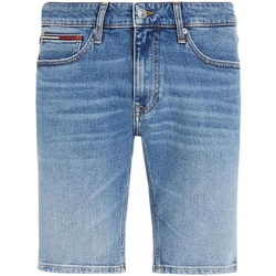 Vêtements Homme Shorts / Bermudas Tommy Jeans Short slim en jean  Ref 59844 1A5 Denim Bleu