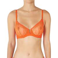 Sous-vêtements Femme Triangles / Sans armatures Huit Hot Stuff  - Soutien gorge armatures Orange