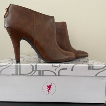 Chaussures Femme Low boots Portefeuilles / Porte-monnaiery Bottines marron Marron