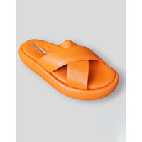 Chaussures Femme Sandales et Nu-pieds Semerdjian - Mules GAETA Mandarine Orange