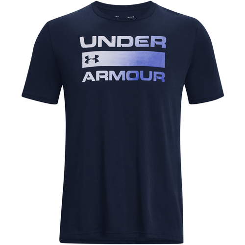 Vêtements Homme under armour golf vanish chest stripe shirt 1350972 black escape Under Armour Team Issue Wordmark Bleu