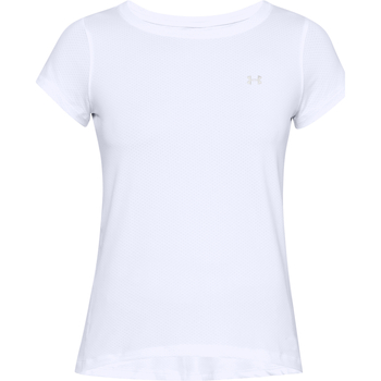 Vêtements Femme Débardeurs / T-shirts sans manche Under Armour Charged UA HG Armour Charged SS Blanc