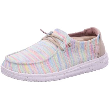 Chaussures Femme Mocassins Sneakers Bambina Argento In Materiale Sintetico Con Chiusura In Velcro  Multicolore