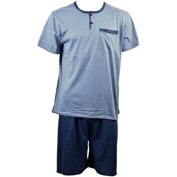 Vêtements Homme Pyjamas / Chemises de nuit Ozabi Court ECO HOMEWEAR 3136 M Multicolore