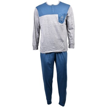 Vêtements Homme Pyjamas / Chemises de nuit Ozabi Long Eco 2310 G Gris