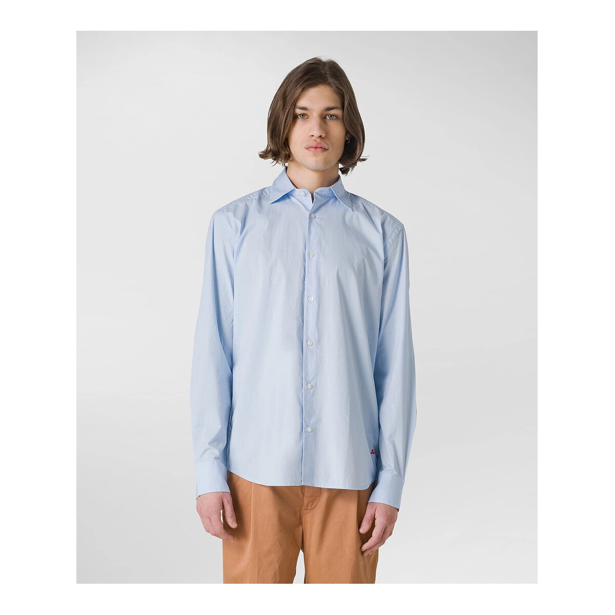 Vêtements Homme Chemises manches longues Peuterey PEU4679 Bleu