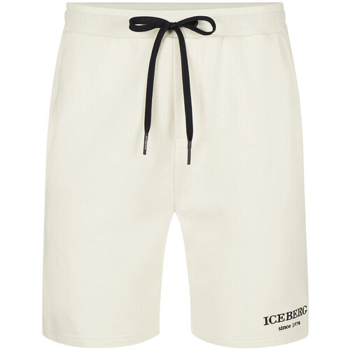 Vêtements Homme Shorts / Bermudas Iceberg Short  blanc - I1PD020 6300 1101 Blanc