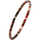 Montres & Bijoux Bracelets Sixtystones Bracelet Perles Heishi 4mm œil  Tigre -Large-20cm Multicolore