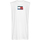Vêtements Femme Robes Tommy Jeans Logo Flag Tee Dress Blanc