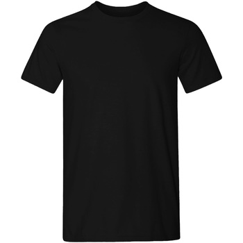 Vêtements Homme T-shirts manches longues Gildan Softstyle Noir
