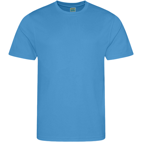 VêAsymmetric Homme T-shirts manches longues Awdis JC001 Bleu