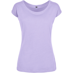 Vêtements Femme T-shirts manches longues Build Your Brand BB013 Violet